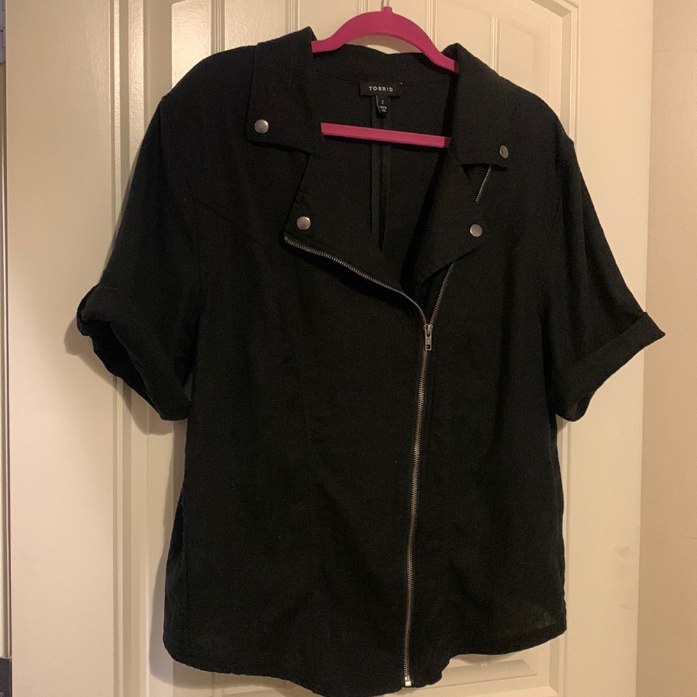 Short sleeve jacket